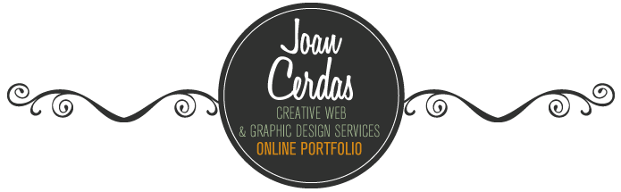 Joan Cerdas Creative Web & Graphic Design Services Online Portfolio