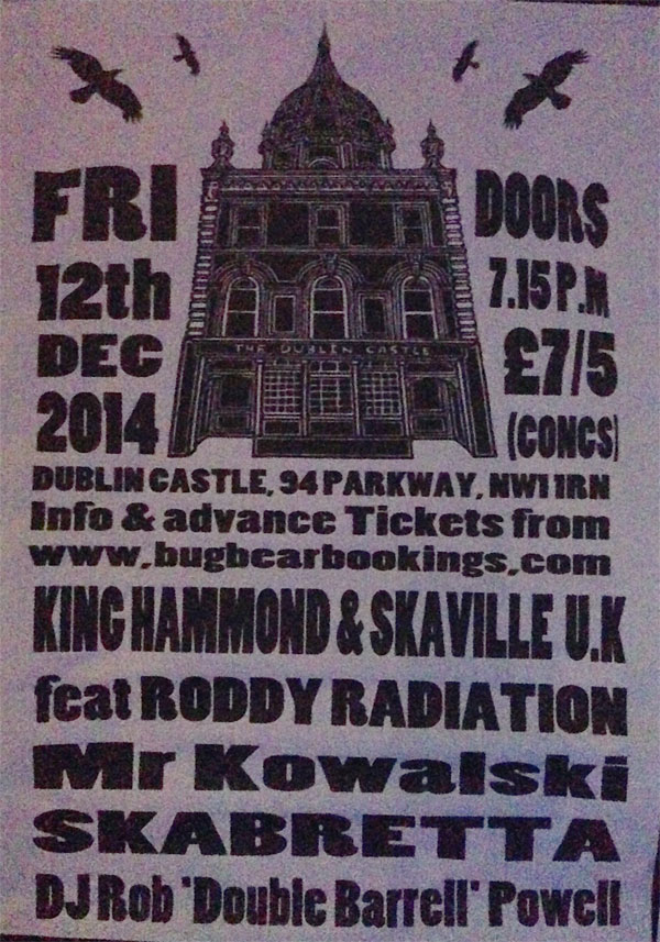 The Dublin Castle Flyer