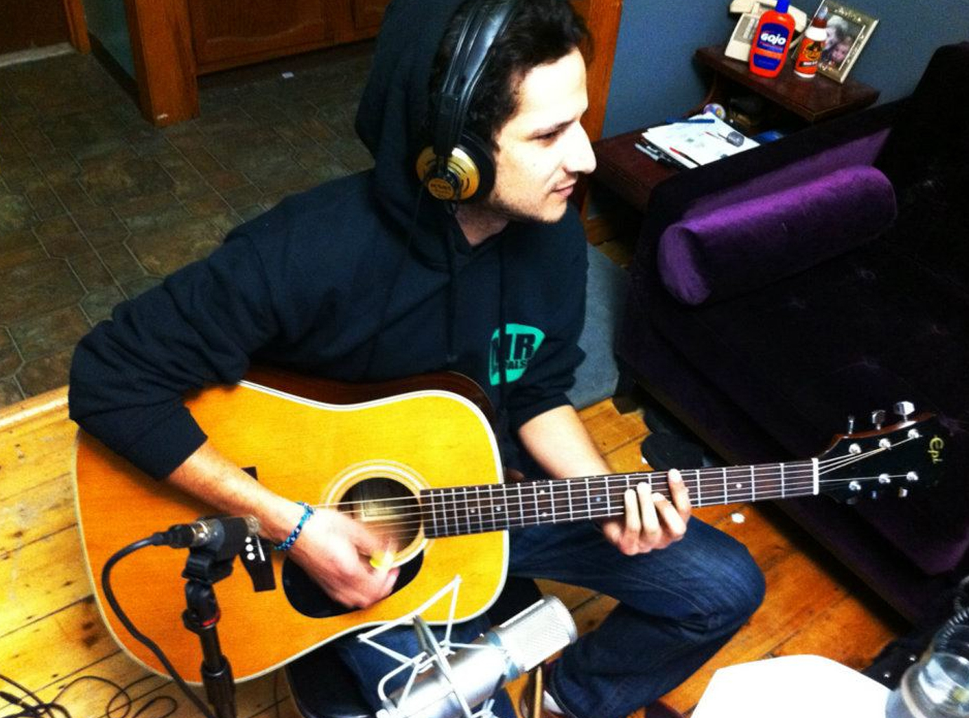 Recording Johnny’s Bazooka, Boston, 2012